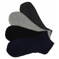 Levné pánské kotníčkové ponožky EM1001B - 3 páry vícebarevná
