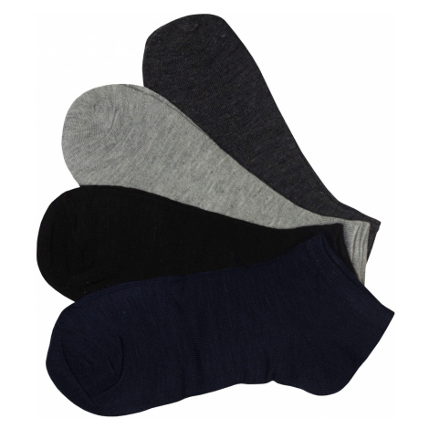 Levné pánské kotníčkové ponožky EM1001B - 3 páry vícebarevná PESAIL