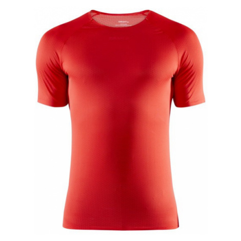 Pánské tričko CRAFT PRO Dry Nanoweight SS červená