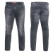 D555 kalhoty pánské BENSON L:38 jeans džíny nadměrná velikost