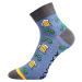Voxx Piff 01 Pánské trendy ponožky - 3 páry BM000001002900100027 mix