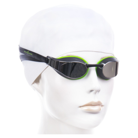 Plavecké brýle mad wave x-look mirror racing goggles zelená