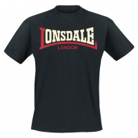 Lonsdale London Two Tone Tričko černá