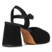 Semišové sandály Geox D SOLEDEA A černá barva, D36RHA00021C9999