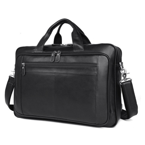 Vodeodolná kožená taška na notebook business taška