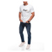 Edoti Men's printed t-shirt