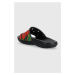 Pantofle Crocs Classic Hyper Real dámské, červená barva, 208376