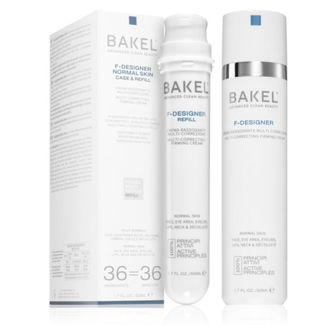 Bakel F-Designer Normal Skin Case & Refill zpevňující krém pro normální pleť + náhradní náplň 50