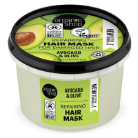 Organic Shop Regenerační maska pro poškozené vlasy Avokádo a olivy 250 ml