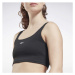 Reebok WOR RIB BRALETTE Dámská podprsenka, černá, velikost