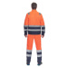Cerva Burgos Pánské HI-VIS pracovní kalhoty 03520010 oranžová/navy