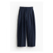 H & M - Kalhoty's balonovými nohavicemi - modrá