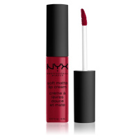 NYX Professional Makeup Soft Matte Lip Cream lehká tekutá matná rtěnka odstín 10 Monte Carlo 8 m