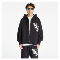 Y-3 Graphic French Terry Hoodie Black