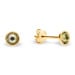 Náušnice zelené se Swarovski Elements Pinpoint Studs KG2038SS10LG Luminous Green