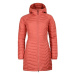 Columbia POWDER LITE MID JACKET Dámská dlouhá zimní bunda, lososová, velikost