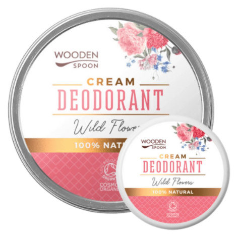 WOODEN SPOON Přírodní krémový deodorant Wild flowers 60 ml WoodenSpoon