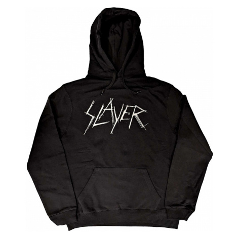 Slayer mikina, Scratchy Logo Black, pánská RockOff