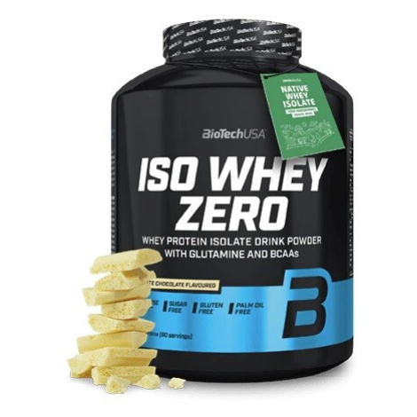 BioTech Iso Whey Zero 2270g bílá čokoláda