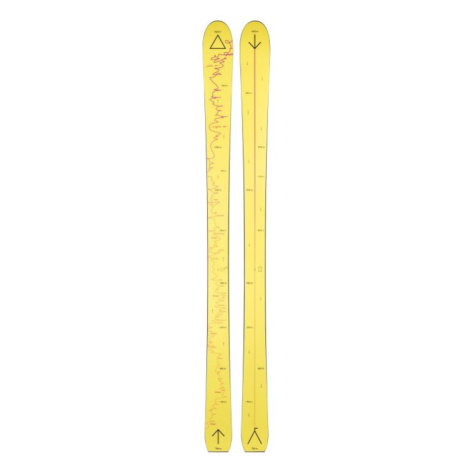 Skialpové lyže Egoé Move Beat 87 Délka lyží: 167 cm / Barva: žlutá