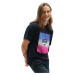 Pánské tričko Vans CLAIC PRINT BOX NAVY/růžová GLO