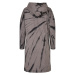 Dámské šaty Urban Classics Oversized Tie Dye Hoody Dress - šedé