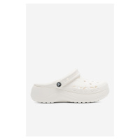 Pantofle Crocs BAYA PLATFORM CLOG 208186-100 Materiál/-Syntetický