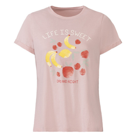 esmara® Dámské triko na spaní (světle růžová)