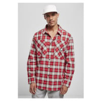 Pánská košile // South Pole Spouthpole Checked Woven Shirt SP red