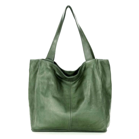 Městská kabelka shopper bag taška z přírodní kůže handmade Marco Mazzini handmade