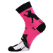 Boma Xantipa 48 Dámské vzorované ponožky - 3 páry BM000000627700101783 kočky