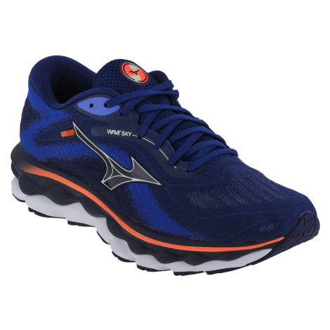 Mizuno Wave Sky 7 Modrá