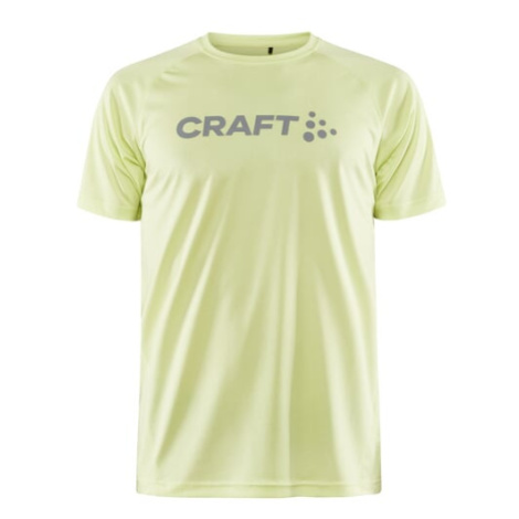 Pánské funkční triko Craft Unify Logo Žlutá