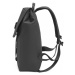 Kono inovativní voděodolní batoh s klopou - černý - 14L