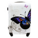 Rogal Bílý skořepinový příruční kufr "Butterfly" - M (35l)