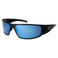 Sluneční brýle Magnum Polarized Gatorz® – Smoke Polarized w/ Blue Mirror, Černá