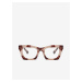 Béžovo-hnědé dámské brýle blokující modré světlo VeyRey Kukes