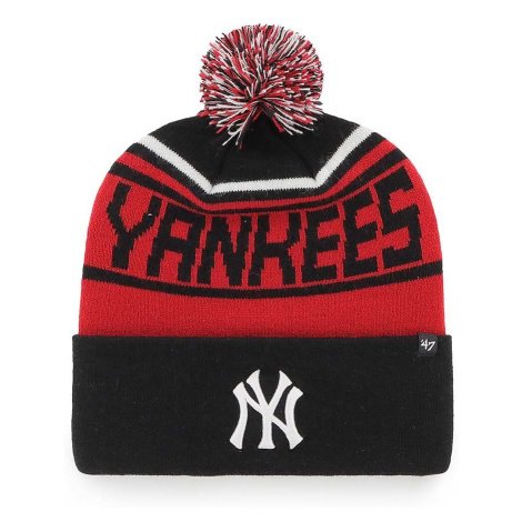 Čepice 47brand Mlb New York Yankees černá barva, 47 Brand