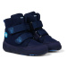 Barefoot zimní obuv s membránou Affenzahn - Comfy Walk Wool Bear modrá