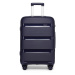 Cestovní kufr na kolečkách KONO Classic Collection - navy - 77L - polypropylén