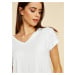 Bílé dámské volné basic tričko ZOOT Baseline Adriana 2