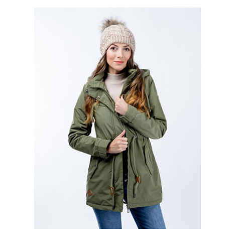 Dámská parka GLANO - khaki