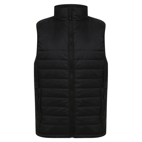 Henbury Unisex prošívaná vesta H875 Black