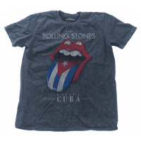 Rolling Stones tričko, Havana Cuba Snow Wash Denim, pánské