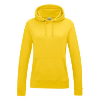 Just Hoods Dámská mikina s kapucí JH001F Sun Yellow