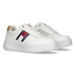 Tommy Hilfiger FLAG LOW CUT LACE-UP SNEA Bílá