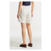 ŠORTKY GANT LINEN VISCOSE PULL-ON SHORTS bílá