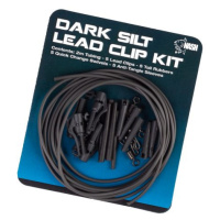 Nash Set pro montáž Lead Clip Pack Dark Silt