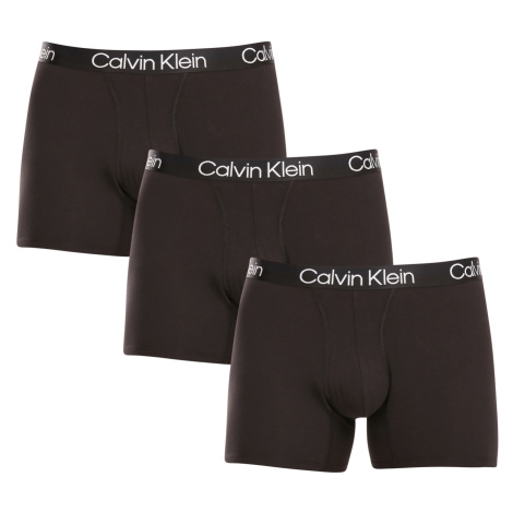 3PACK pánské boxerky Calvin Klein černé (NB2971A-7VI)