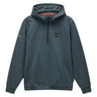 Napapijri Badge Quarter Zip Hoodie Green Urban Zelená